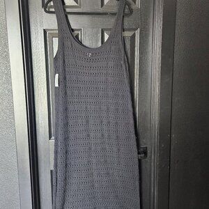 Summer knitted swimsuit cover